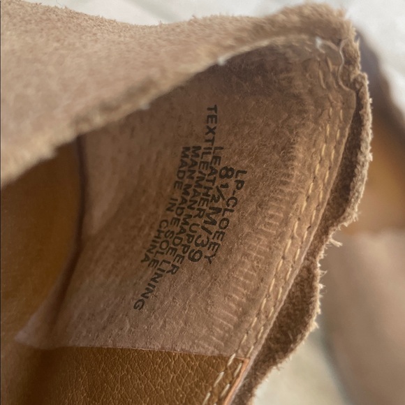 Lucky brand cloeey leather scalloped flats - Picture 8 of 9